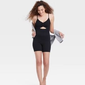 Colise Cut Out Ribbed Romper